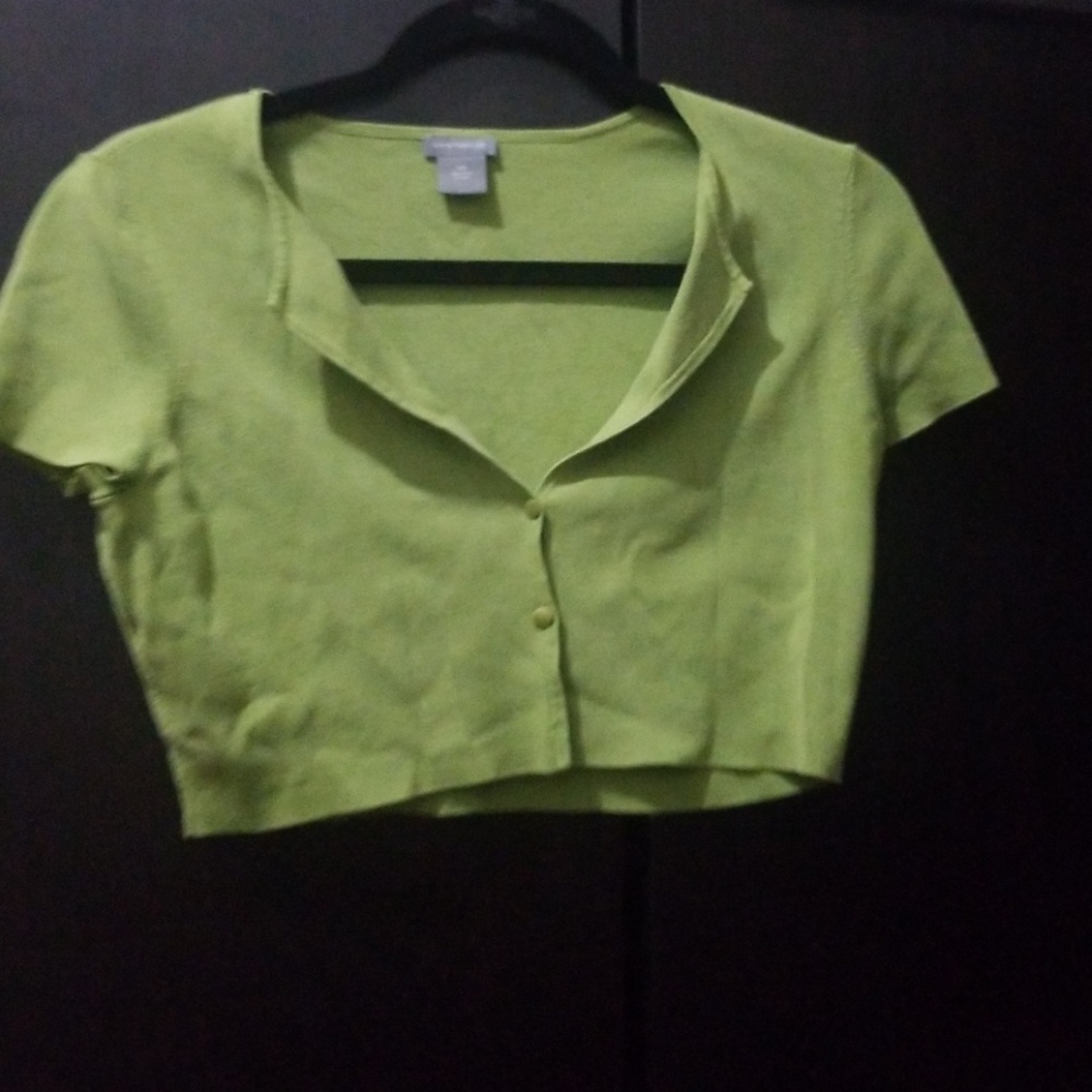 Ann Taylor Small Short Sleeve Cardigan